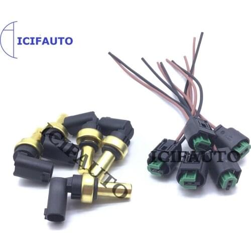 Injector Potentiometer Temperature Sensor With Connector For Chevy Chevrolet Daewoo Nexia Espero Lanos Nubira 96348850 90306761