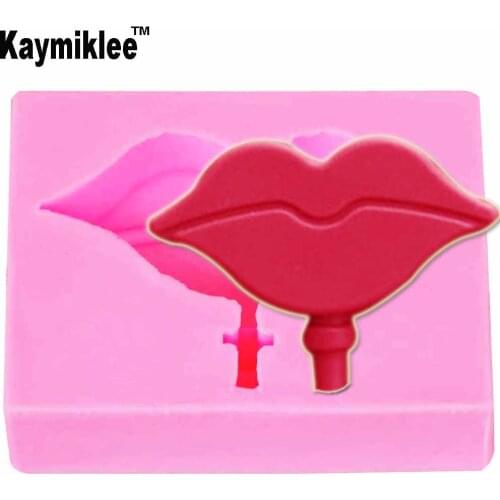 Kaymiklee M918 Mouths UV Resin Silicone Mold Fondant Chocolate Candy Gumpaste Lollipop Crystal Epoxy Soft Clay Bake Tools