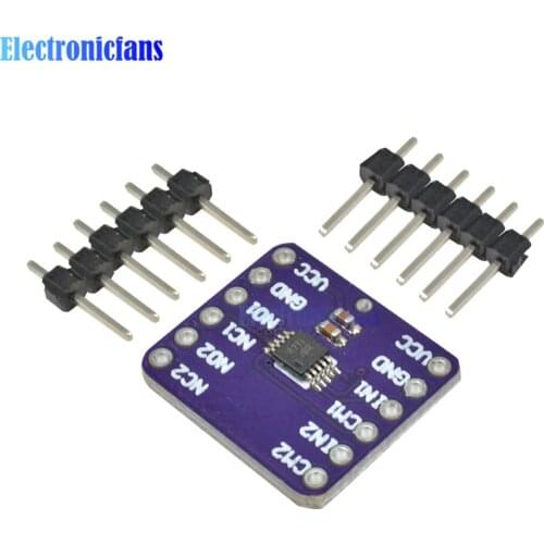 TS5A23157 Dual Single-Pole Double-Throw CJMCU-23157 SPDT Development Board Analog Switch Module Tools 1.65V to 5.5V