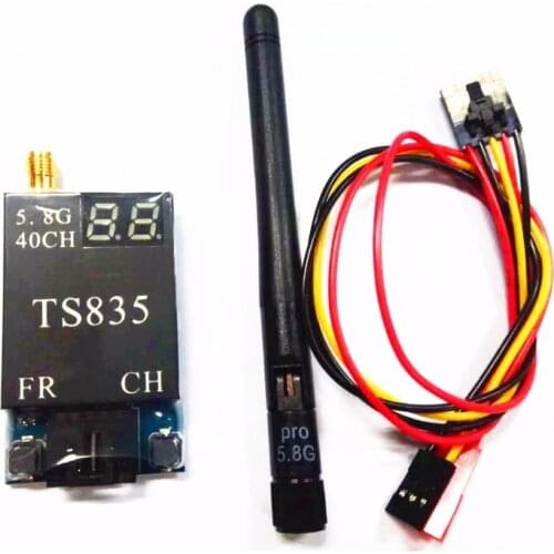 TS835 FPV 5.8G 600MW 40CH (2-6S) Wireless Video AV Transmitter Flight Controller
