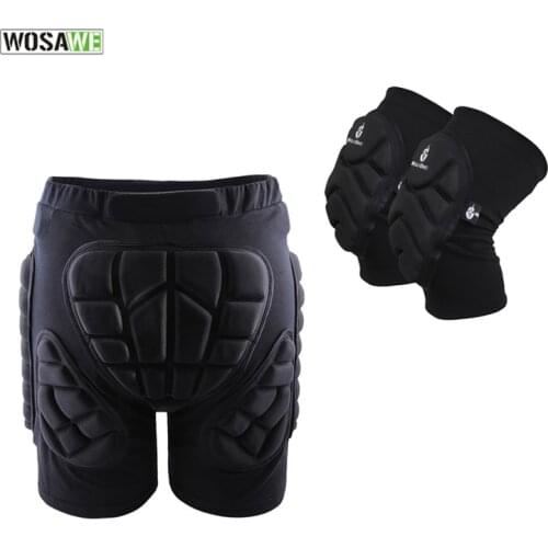 Outdoor Sports Protective Hip Pad Knee Pads Ski Skate Skateboard Snowboard Protection Drop Resistance Roller Padded Shorts