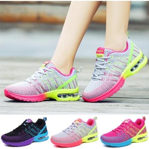 Outdoor Damping Women Sport Sneakers Womens Original Running Shoes Childrens Sports Shoes Gray Red Summer Footwear GMB-1657