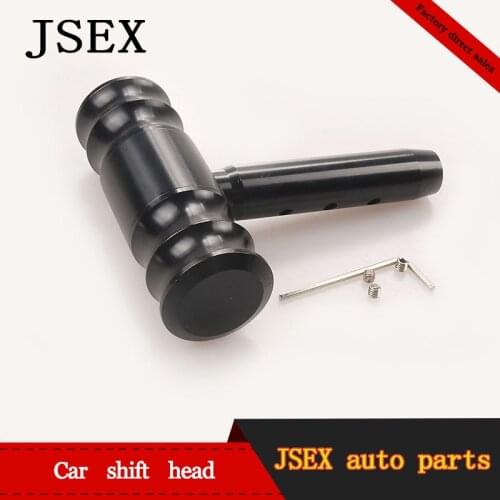Car modified gearbox handle manual shift lever shift lever aluminum aircraft gear shift lever style