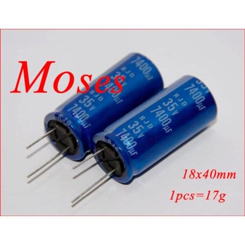 35v 7400uf Original new RJD series Electrolytic Capacitor capacitance Radial 18x40mm (50pcs)