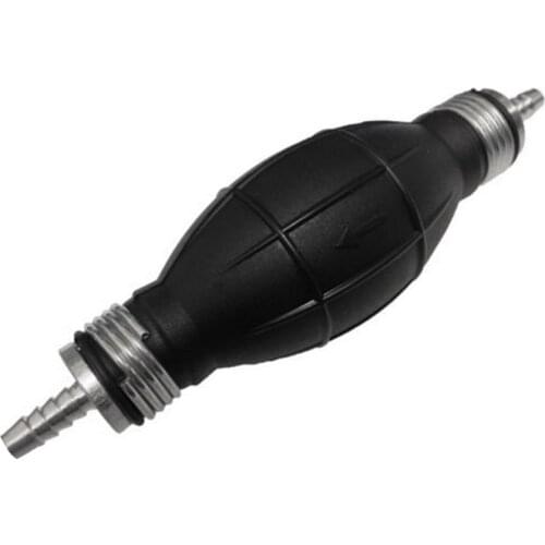 6mm-1/4 Straight Fuel Line Syphon Pump Primer Bulb Ball Boat Petrol Marine Bomba de combustible manual bombilla