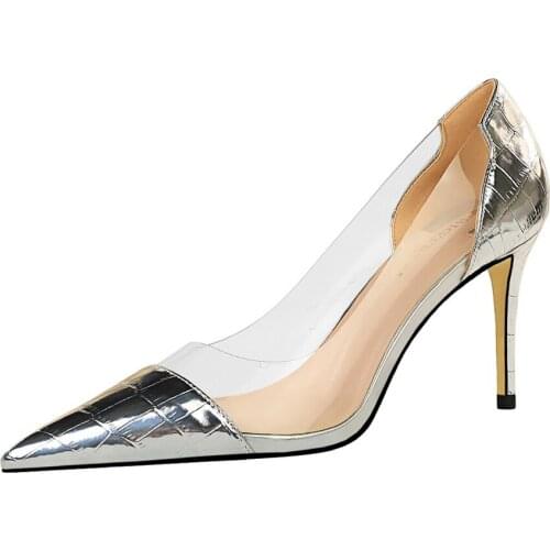 SKNG Women's Stiletto Heels