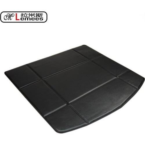 High Class Waterproof Non Slip Easy Clean No Odor Carpets Rear Pu Leather Special Car Trunk Mat for Opel Andhra