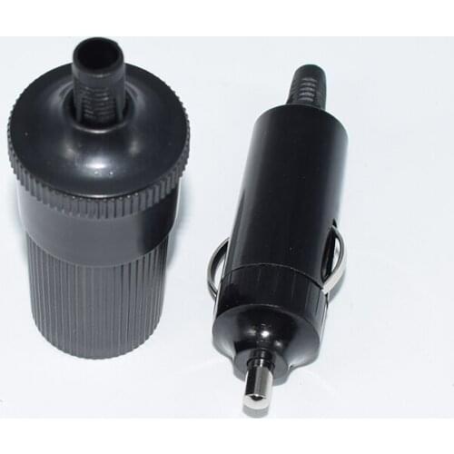 High power car dedicated cigarette lighter plug socket male and female connector