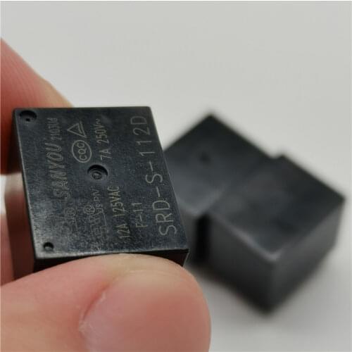 5pcs electronic circuit board DIY Srd-s-105d 112d 124d 5-pin normally open time relay 109d for T73 10A household appliances