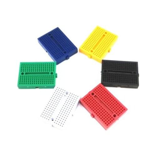 5PCS colourful Solderless Prototype Breadboard 170 Tie-points for Arduino Shield