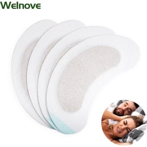 6Pcs/2bag Anti-snoring Tape Stop Snoring Patch Help Sleeping Nasal Lip Paste Stickers Easier Better Breathe Health Care Product