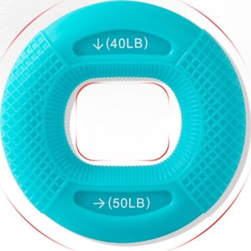 70/80LB Portable Hand Grip Gripping Ring Carpal Finger Trainer Grip Strength Rehabilitation Stress Ring Ball