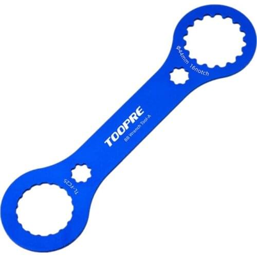 Aluminum Alloy BB Wrench Multi-Function Bottom Bracket Wrench Caliper Tool Bicycle Tooth Disc Disassembly Repair Tool