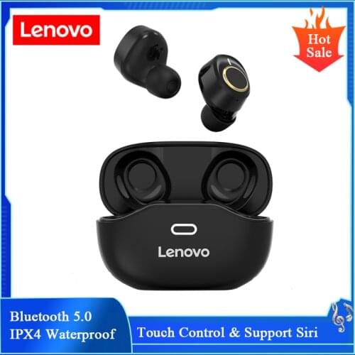 Lenovo X18 Wireless Bluetooth 5.0 Earphones Waterproof TWS Earbuds With Mic Siri Voice Assistant For Android iOS Sports Headset