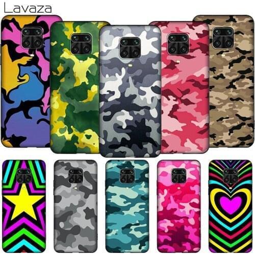 Lavaza K36 Camouflage Pattern Case for Xiaomi MI MAX Mix Note 2s 6 8 9 9T 10 A1 A2 A3 CC9E F1 5X 6X Lite Pro SE