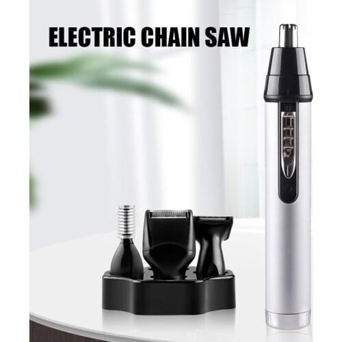 4-in-1 Electric Beard Shaver for Men Hair Clipper Set Nose Shaving Hair Trimmer Electric Beard Shaver WH998