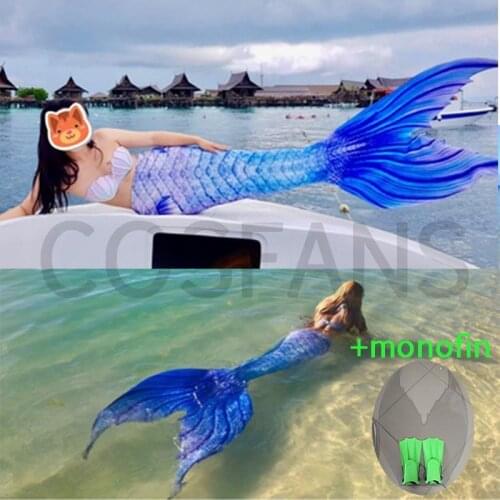 Customized Luxury Mermaid Tail Swimwear Kids Adults Mermaid Tails Bikinis Beach Swimming Cosplay Costume Clothes for Women Girls