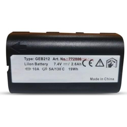 1pc Brand New GEB212 7.4V 2600mAh Li-ion Battery For ATX1200 RX1200 GPS1200 GRX1200/GPS