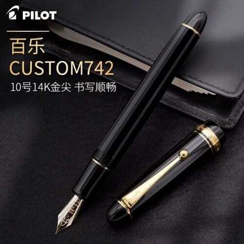 Pilot Fountain Pen CUSTOM 742 Special Nibs Original 14K Gold Nib FKK-2000R Best Gift High Quality Pens Office Pen for Writing