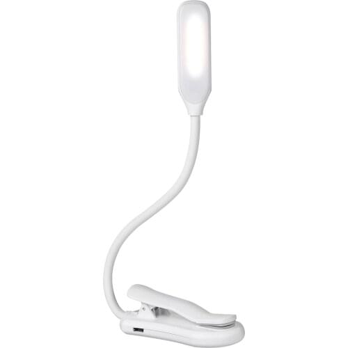 Portable Foldable USB Clip-On Desk Light 7LED Touch-Control Night Reading Light 3 Levels Brightness LED Study Desk Lamp