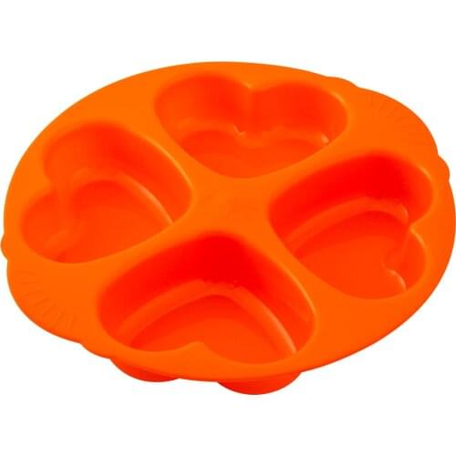 Silicone Shaped Cake Baking Mold Muffin Kitchen bakeware Cookie Pudding Candy Baking Non-Stick Quality Softbowl Clover Cake Mould