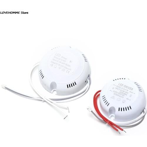 2018 1 Pc 24W 36w LED Driver,ceiling Driver,220v Round Driver Lighting Transform For LED Downlights,lights