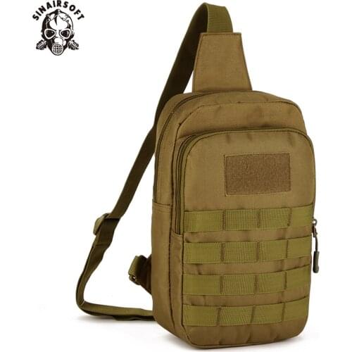 SINAIRSOFT Tactical Chest Bag 10 Inches Tablet PC Waterproof Military Outdoor Sports Messenger Cycling Camping Fishing Bag Bags