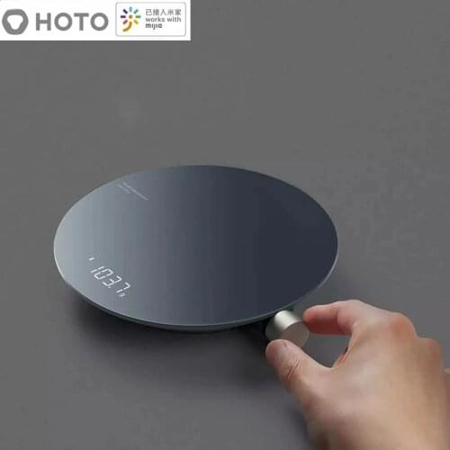 HOTO Smart Kitchen Scale,Bluetooth APP Electronic Scale,Mini Mechanical Scale,Food Weighing Measuring Tool,LED Digital Display