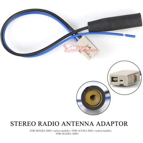 13-102 ISO standard HARNESS FOR HONDA 2005+ FOR ACURA 2005+ MAZDA 2009+ SUZUKI 2011+ Radio Wire Cable Wiring Harness Car Adapter