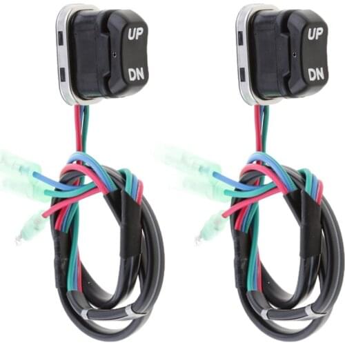 2pcs TRIM & TILT Switch A 703-82563-02-00 703-82563-01 For Yamaha Outboard