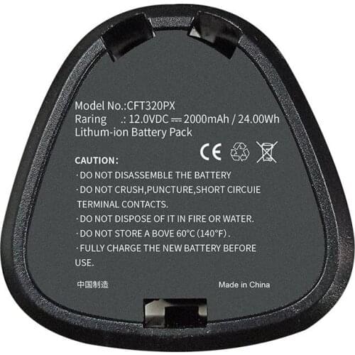 5PCS/LOT 2000mAh battery for CRAFTSMAN Nextec 320.11221 CFT320PX Power Tools Battery