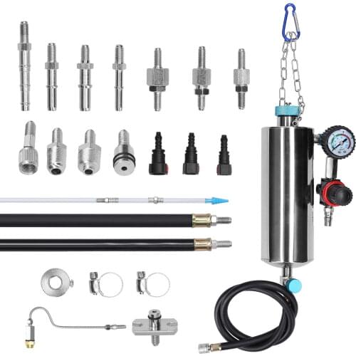 Car Fuel Injector 3in1 Intake Cleaning Machine 3 Way C-atalyst Cleaner Tester Universal Non Dismantle Tool Auto Engine Tools