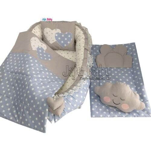 Jaju Baby Handmade, Blue Star Orthopedic Altaçma v Babynest Set of 5