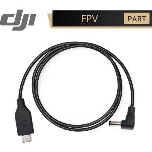 DJI FPV Goggles Power Cable USB-C Original Accessories for Goggles V2 Battery to DC Power Cable Connects Goggles to Battery