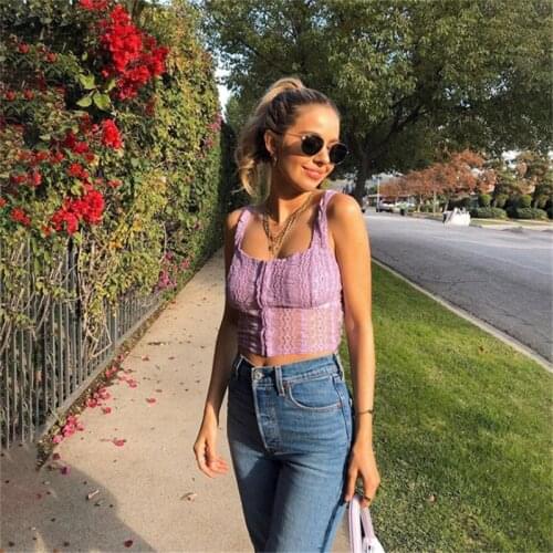 Women Lace Tank Solid Stitching O-neck Camis Female Hollow Short Slim Sleeveless Shirt Tanks Streerwear Clubwear Slim Tops