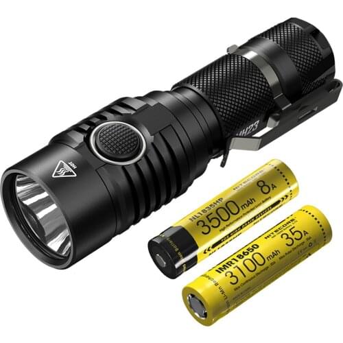 NITECORE MH23 USB Charging Flashlight XHP35 HD LED max 1800 lumen beam distance 294M tactical Handle Light Outdoor Sport torch