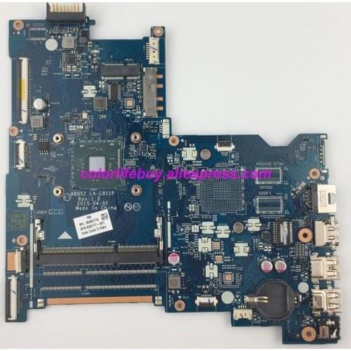 Genuine 828177-001 828177-601 ABQ52 LA-C811P UMA CelN3150 Laptop Motherboard for HP NoteBook 15 15-AC Series Notebook PC
