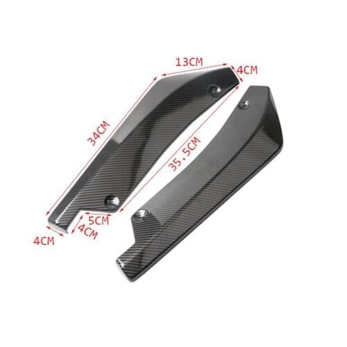 NEW Universal Car Rear Bumper Spoiler Auto Accessories for Land Rover LR4 LR2 Evoque entdeckung 2 3 4 freelander 1