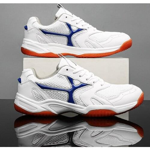 Professional Badminton Volleyball Shoes for Men Women Athletics Tennis Shoes Court Jogging Shoes Man Air Mesh Ping Pong Sneakers