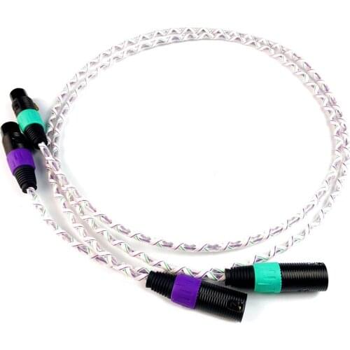 Pair Audiophile XLO Signature 3 Audio XLR Balance Cable with Gold-plated Plug for Amplifier CD Player