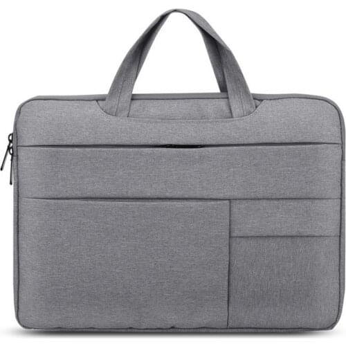Portable Notebook Handbag Laptop Bag Sleeve Case Protector Multi-Pocket Carry Bag For 13inch 14inch 15inch Laptop PC