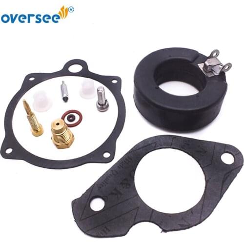 689-W0093 Carburetor Repair Kit For Yamaha Outboard Motor Parts 2T 25HP 30HP 689-W0093-02 689-W0093-00