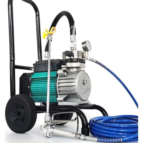 Double Gun High Pressure Airless Paint Wall Spraying Machine 220V/4200W Latex Paint Latex Paint Paint Structure Spray Gun