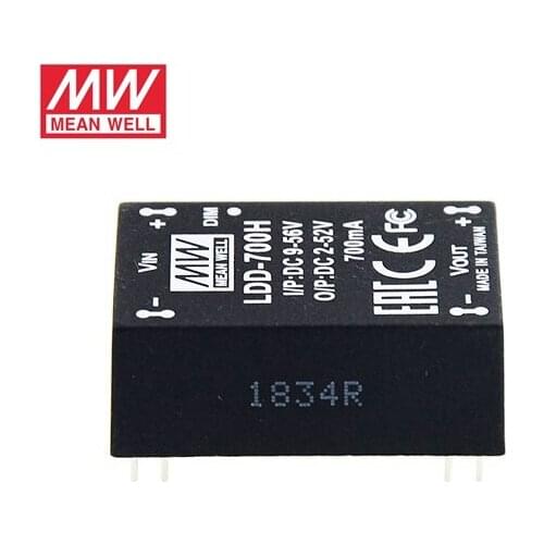 MEAN WELL LDD-700H LDD-600H LDD-350H/500H/600H/700H/100H/1200H/1500H DC-DC Buck LED driver