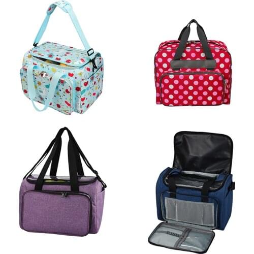 Knitting Bags For Yarn New Arrival Women Organizer Bag Print Crochet Storage Bag Knitting Storage Bag DIY Sewing Accessories