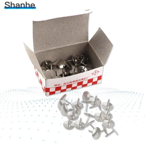 100Pcs Tacks Upholstery Nail Tachas Jewelry Gift Case Box Sofa Furniture Decorative Tacks Stud Pushpin Hardware