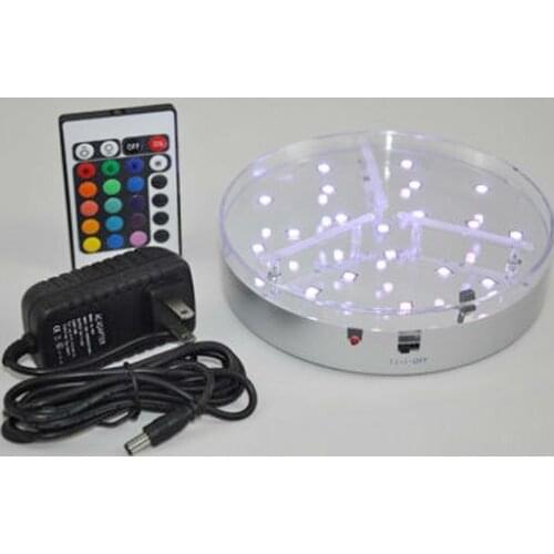 2016 Limited Decoration Birthday Decorations Kids free Shipping 10units/lot 6" Led Candelabra Centerpieces Base Light Wedding