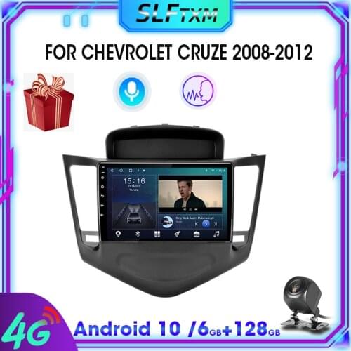 Android10.0 2 Din Car Radio Multimedia Video Player GPS Navigation for Chevrolet Cruze 2008-2012 4G+64G IPS Screen RDS AM Stereo
