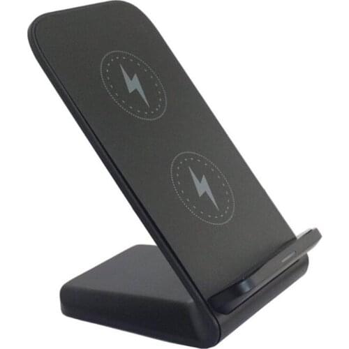 New QI Wireless Charger For iPhone X 8 Samsung S9 S8 S7 S6 Edge Note8 Phone Fast Wireless Charging Pad Docking Dock Station