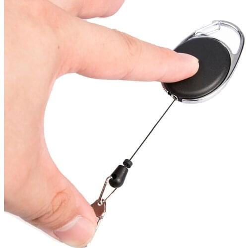 Zinger Retractor Extractor Keeper Tether Retractable Reel Anglers Badge Holder Fishing Tackle Boxes Fly Fishing Tools